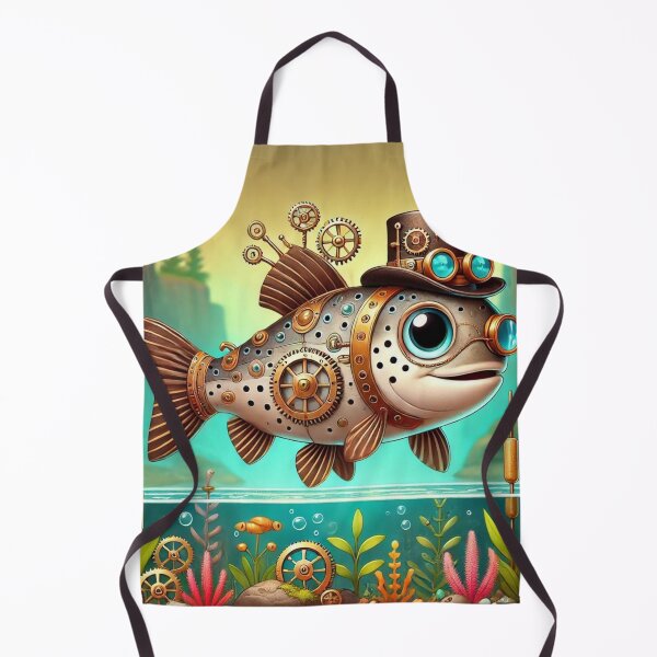 Item preview, Steampunk Speckled Trout designed and sold by Sillytoe.