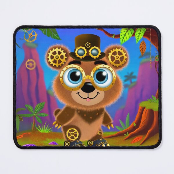 Item preview, Steampunk Spectacled Bear designed and sold by Sillytoe.