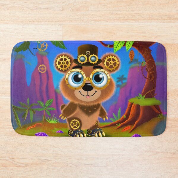 Item preview, Steampunk Spectacled Bear designed and sold by Sillytoe.