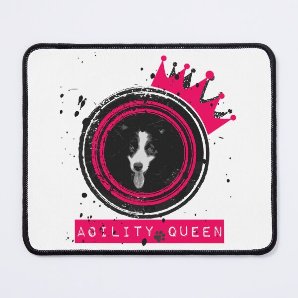 Item preview, Agility Queen – Border Collie Agility Competitions designed and sold by Mati-Studio.