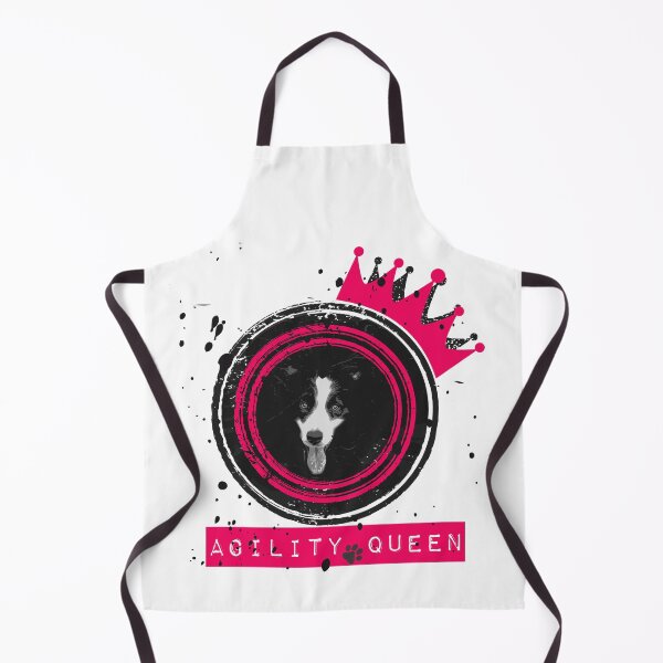 Item preview, Agility Queen – Border Collie Agility Competitions designed and sold by Mati-Studio.