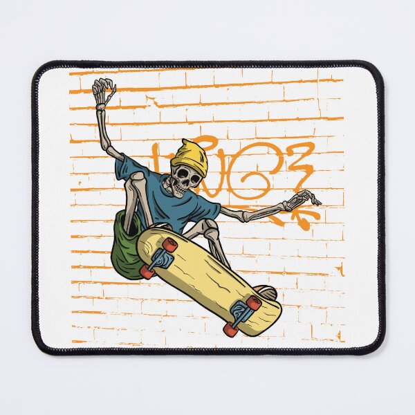 Item preview, SKELETON SKATEBOARDER designed and sold by PGAart.