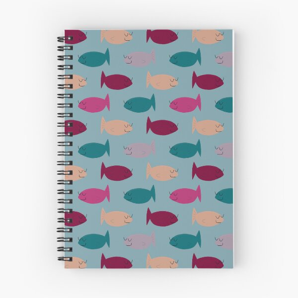 Item preview, FISH HSIF in purple n green designed and sold by illustrations by debs.