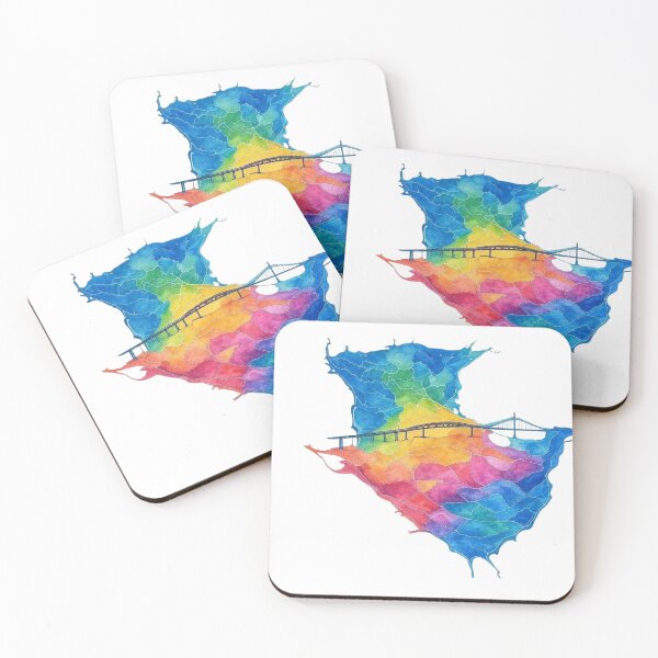 Item preview, Auckland NZ Map designed and sold by Aryabek.