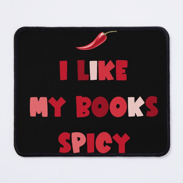 Item preview, I like my books spicy chilli pepper designed and sold by Ilze Lucero.