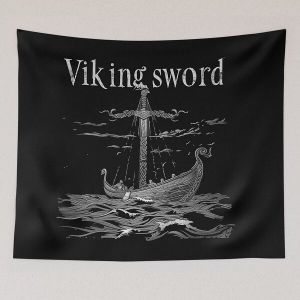 Item preview, Viking boat Viking sword designed and sold by JanChryzostom.