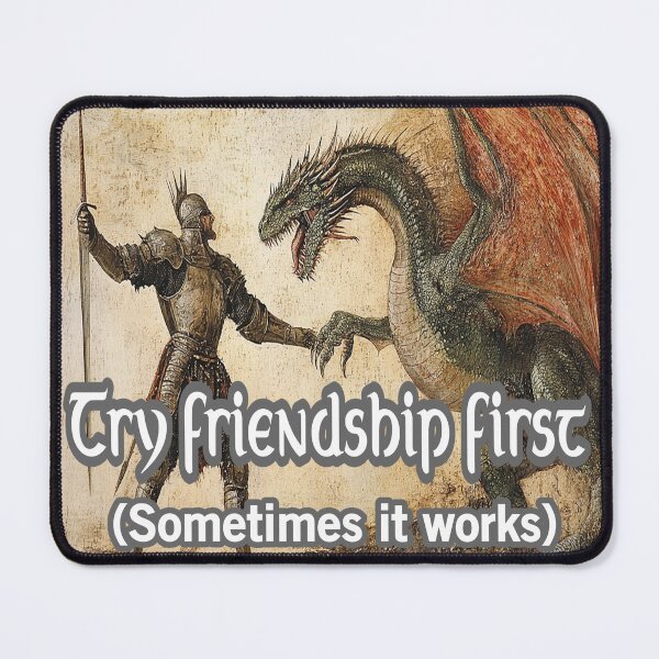 Item preview, Try Friendship First designed and sold by Surreallytee.