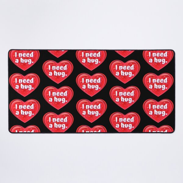 Item preview, HEART: I need a hug. - funny valentines signs designed and sold by DesignsFromTW-S.