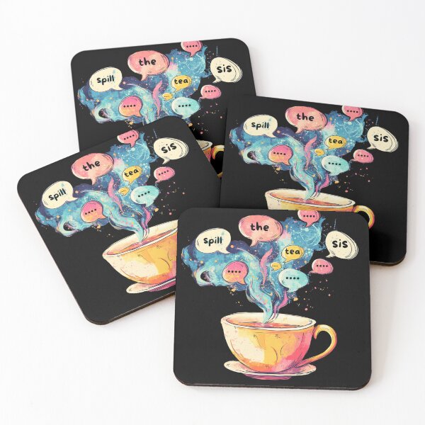 Item preview, Spill the tea sis- fun & playful tea lover design designed and sold by matixxx.