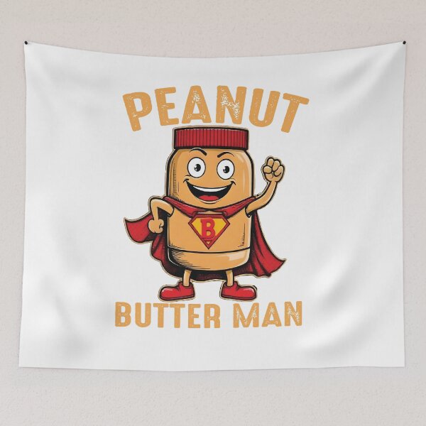 Item preview, Funny Peanut Butter Man - SuperZero Cholesterol designed and sold by VISIONSTURME.