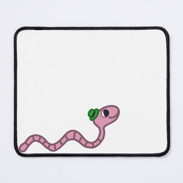 Item preview, Worm With Tiny Hat designed and sold by CartoonyMrMoony.