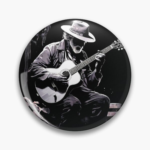 Item preview, Old bluesman designed and sold by Wylkerd.
