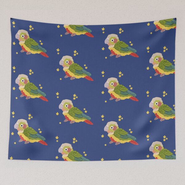 Item preview, Pineapple Green Cheek Conure designed and sold by NovaEnchanting.