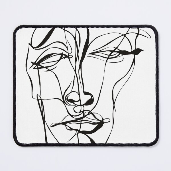 Item preview, abstract face designed and sold by Wylkerd.