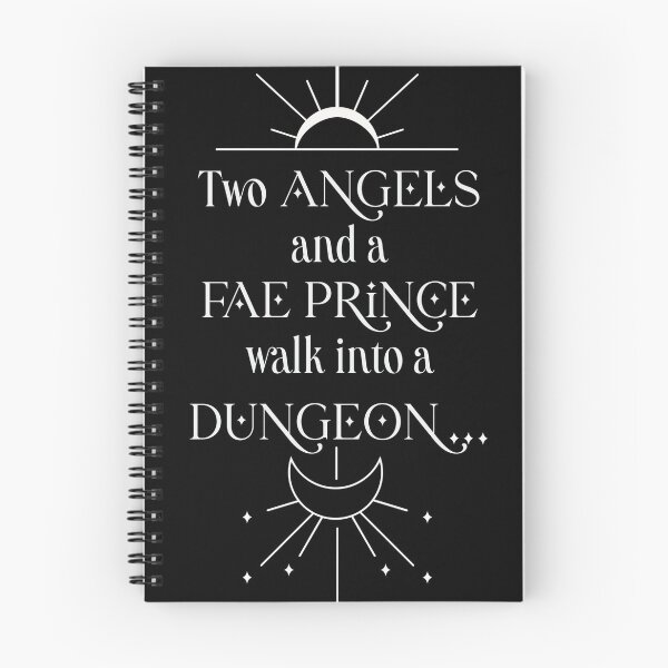 Item preview, Two angels and a fae prince crescent city  designed and sold by GeekandArtsy.