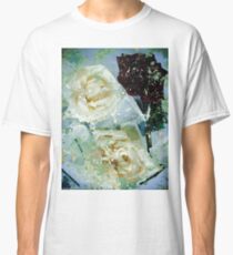 Grunge roses Classic T-Shirt