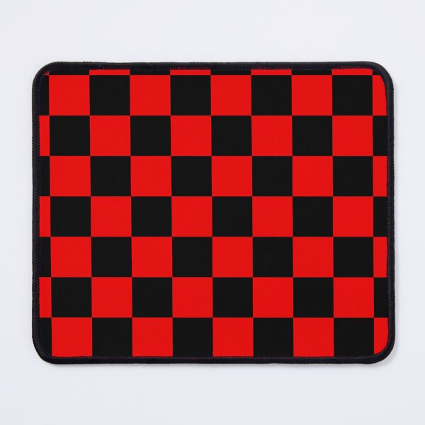 Item preview, Patrón de cuadros rojos y negros designed and sold by Donkey's Salad.