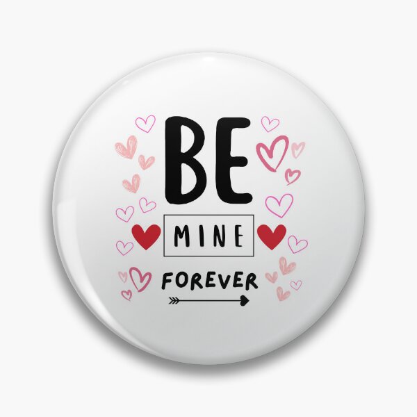 Item preview, Be mine forever - hearts and arrow designed and sold by PHRASEandSTYLE.