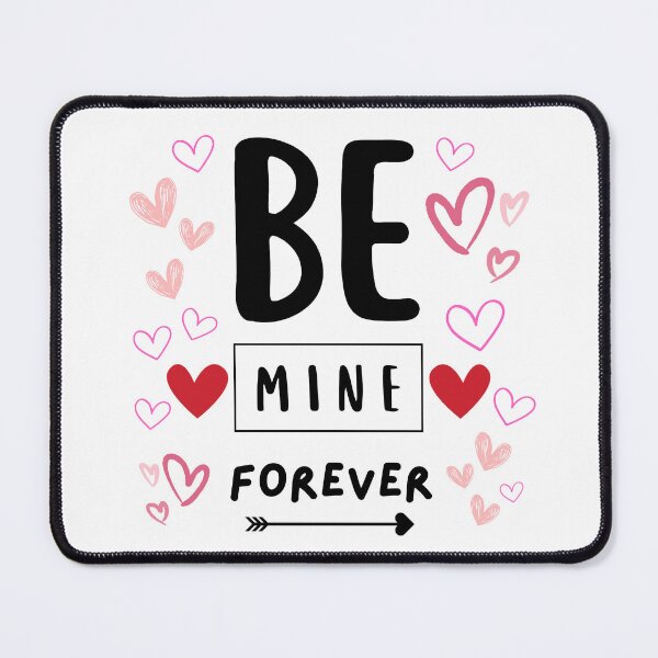Item preview, Be mine forever - hearts and arrow designed and sold by PHRASEandSTYLE.