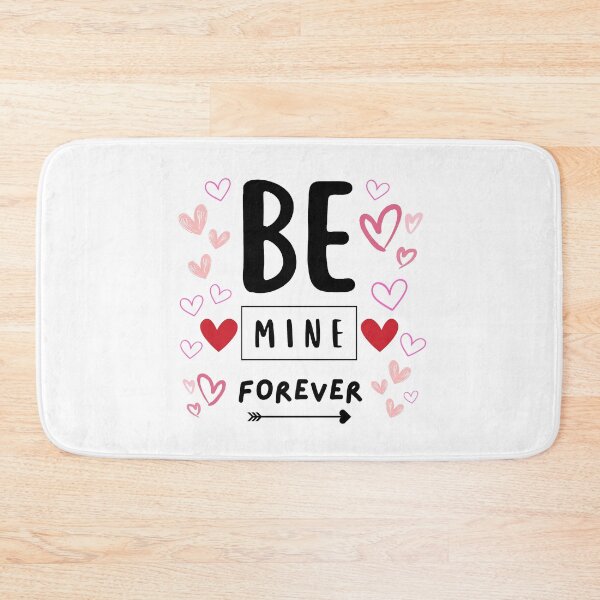 Item preview, Be mine forever - hearts and arrow designed and sold by PHRASEandSTYLE.