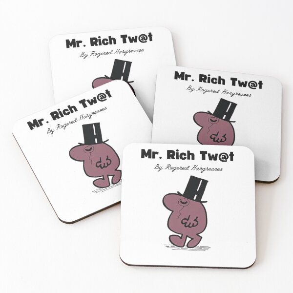 Item preview, Mr Rich Twat designed and sold by TheRubberOnion.