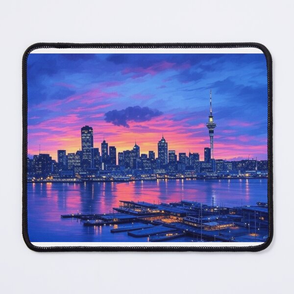 Item preview, Auckland skyline CBD designed and sold by Aryabek.