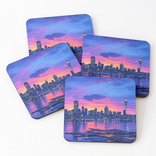 Item preview, Auckland skyline CBD designed and sold by Aryabek.