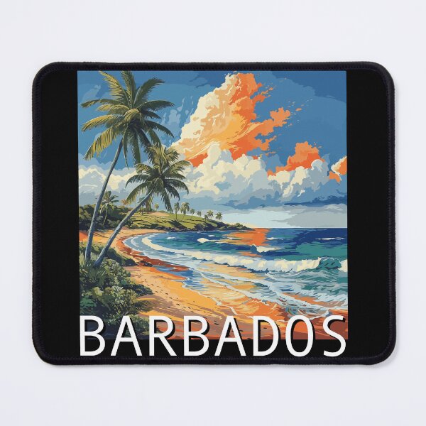 Item preview, Barbados (with White Lettering) designed and sold by VelvetRoom.