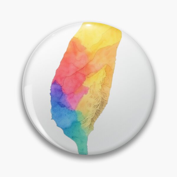 Item preview, Taiwan Watercolor Map designed and sold by Aryabek.