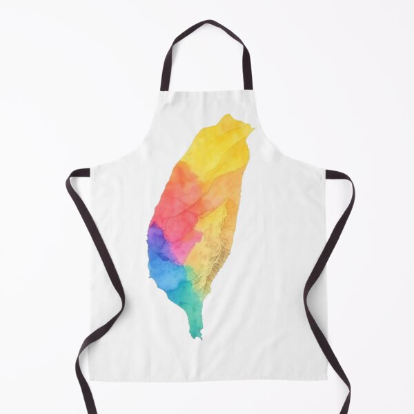 Item preview, Taiwan Watercolor Map designed and sold by Aryabek.