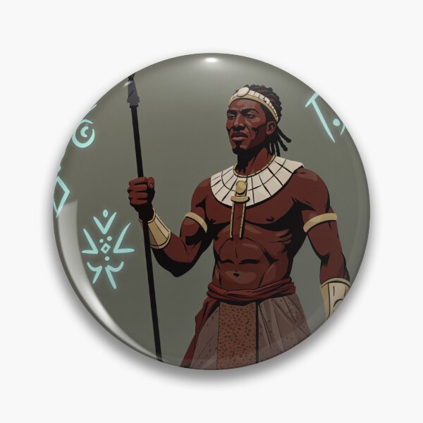 Item preview, Zulu Warrior Art | Traditional African Tribal Design designed and sold by Collision19.