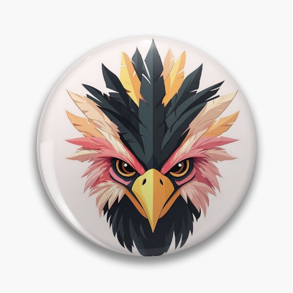 Item preview, Modern Minimalist Eagle Logo Design designed and sold by GoldenTealArts.