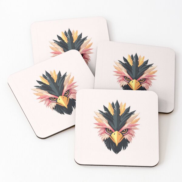 Item preview, Modern Minimalist Eagle Logo Design designed and sold by GoldenTealArts.