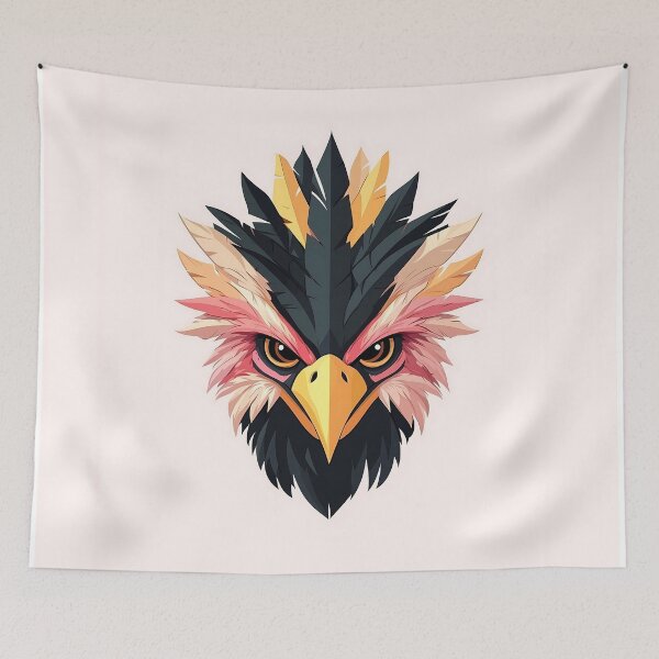 Item preview, Modern Minimalist Eagle Logo Design designed and sold by GoldenTealArts.