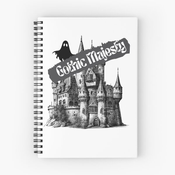Item preview, Gothic Majesty – Ghostly Elegance in an Enchanted Palace designed and sold by Thrivy.