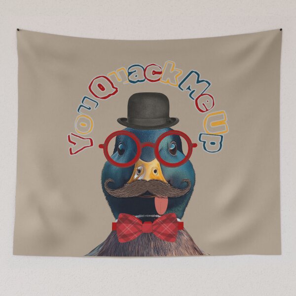 Item preview, YOU QUACK ME UP FUNNY MALLARD DUCK designed and sold by NikoDeeko.