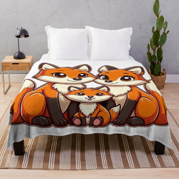 Item preview, Fox Family designed and sold by Tenpaces.