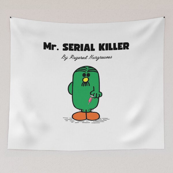 Item preview, Mr Serial Killer designed and sold by TheRubberOnion.