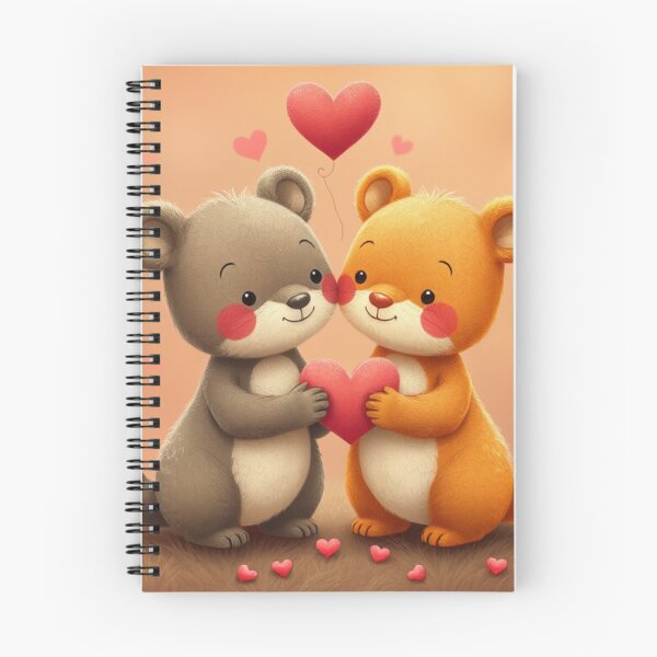 Item preview, Cute Valentine's Day Animal Couple Vector Illustration designed and sold by hjian8219.