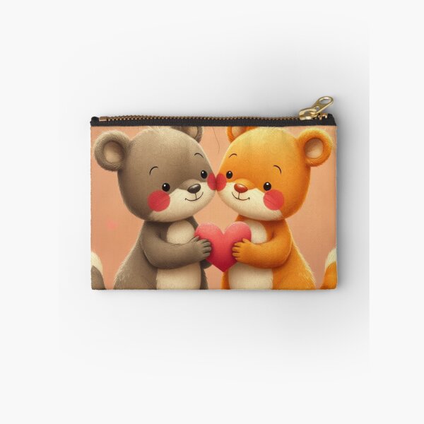 Item preview, Cute Valentine's Day Animal Couple Vector Illustration designed and sold by hjian8219.