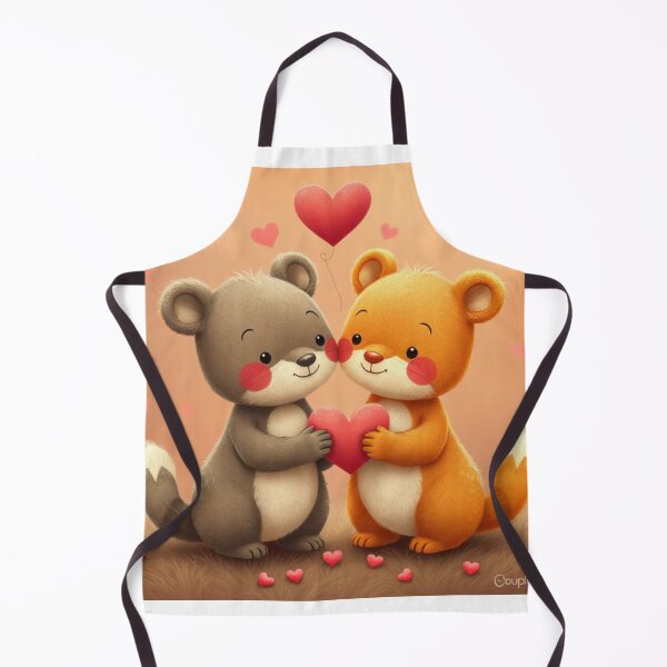 Item preview, Cute Valentine's Day Animal Couple Vector Illustration designed and sold by hjian8219.