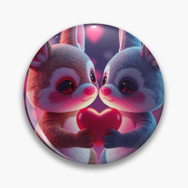 Item preview,  Cute Valentine's Day Animal Couple Vector Illustration designed and sold by hjian8219.