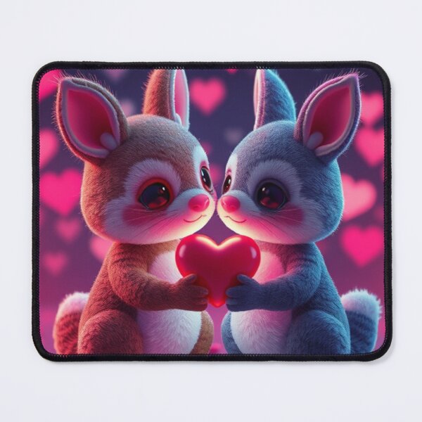Item preview, Cute Valentine's Day Animal Couple Vector Illustration designed and sold by hjian8219.