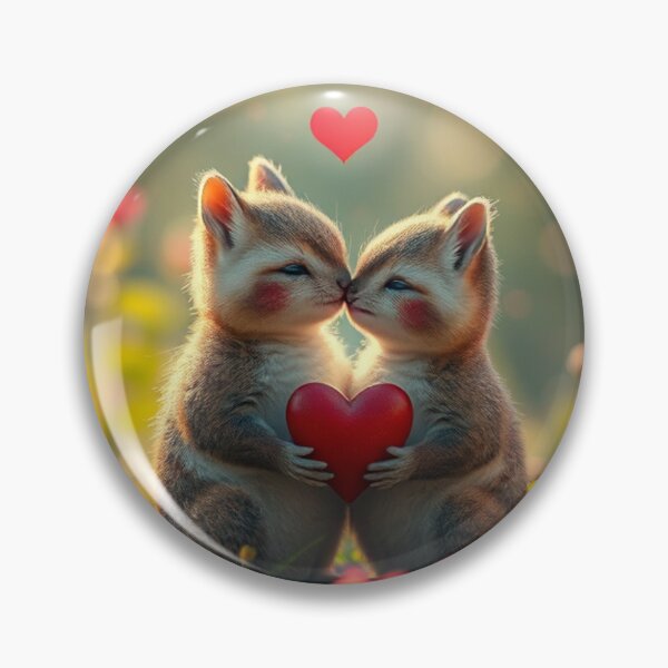 Item preview,  Cute Valentine's Day Animal Couple Vector Illustration designed and sold by hjian8219.