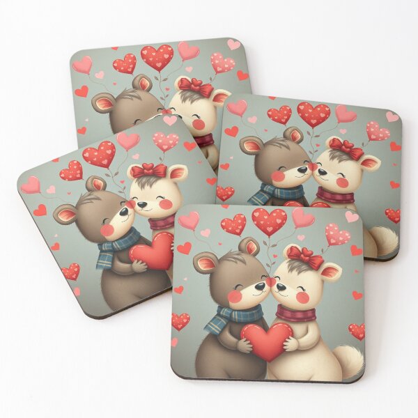 Item preview, seamless Cute Bear in a Cup Pattern designed and sold by hjian8219.