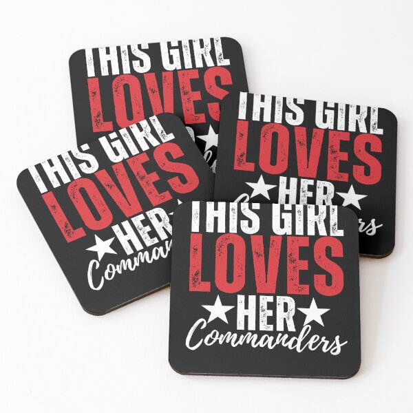 Item preview, Retro This Girl Loves Her Commanders designed and sold by J-C-K-C.