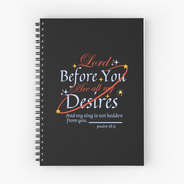 Item preview, Lord before you are all my desires and my sing is not hedden from you. designed and sold by Virtuousvogue.