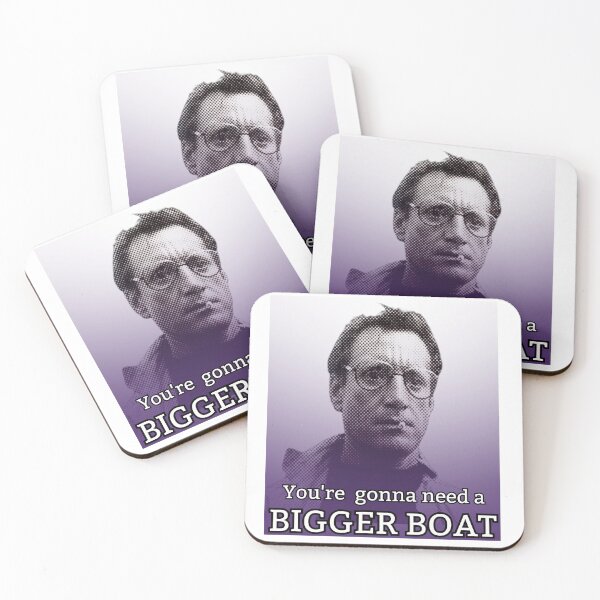 Item preview, You're gonna need a bigger boat! Purple designed and sold by TheRubberOnion.