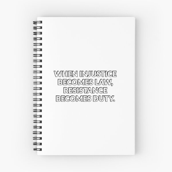 Item preview, When injustice becomes law, resistance becomes duty designed and sold by Inspirationmotivation.