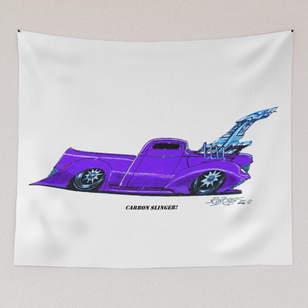 Item preview, CARBON SLINGER !   //   CUSTOMIZED 1940 PICKUP designed and sold by Imagin8er.